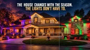best time to have permanent lights in DFW